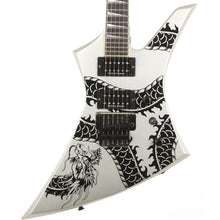 Jackson USA KE2 Kelly Dragon Graphic Silver 2003