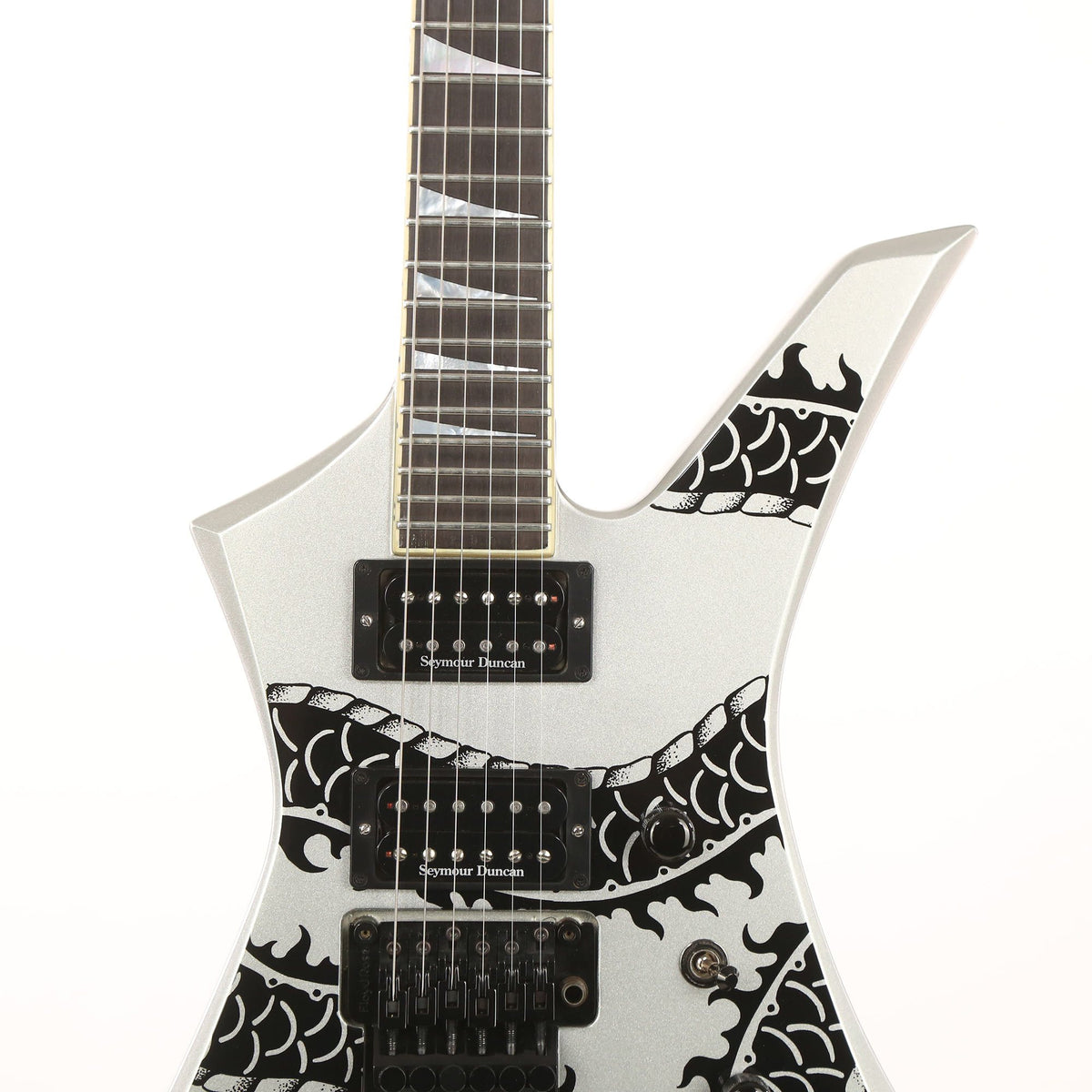 Jackson USA KE2 Kelly Dragon Graphic Silver 2003 — 6
