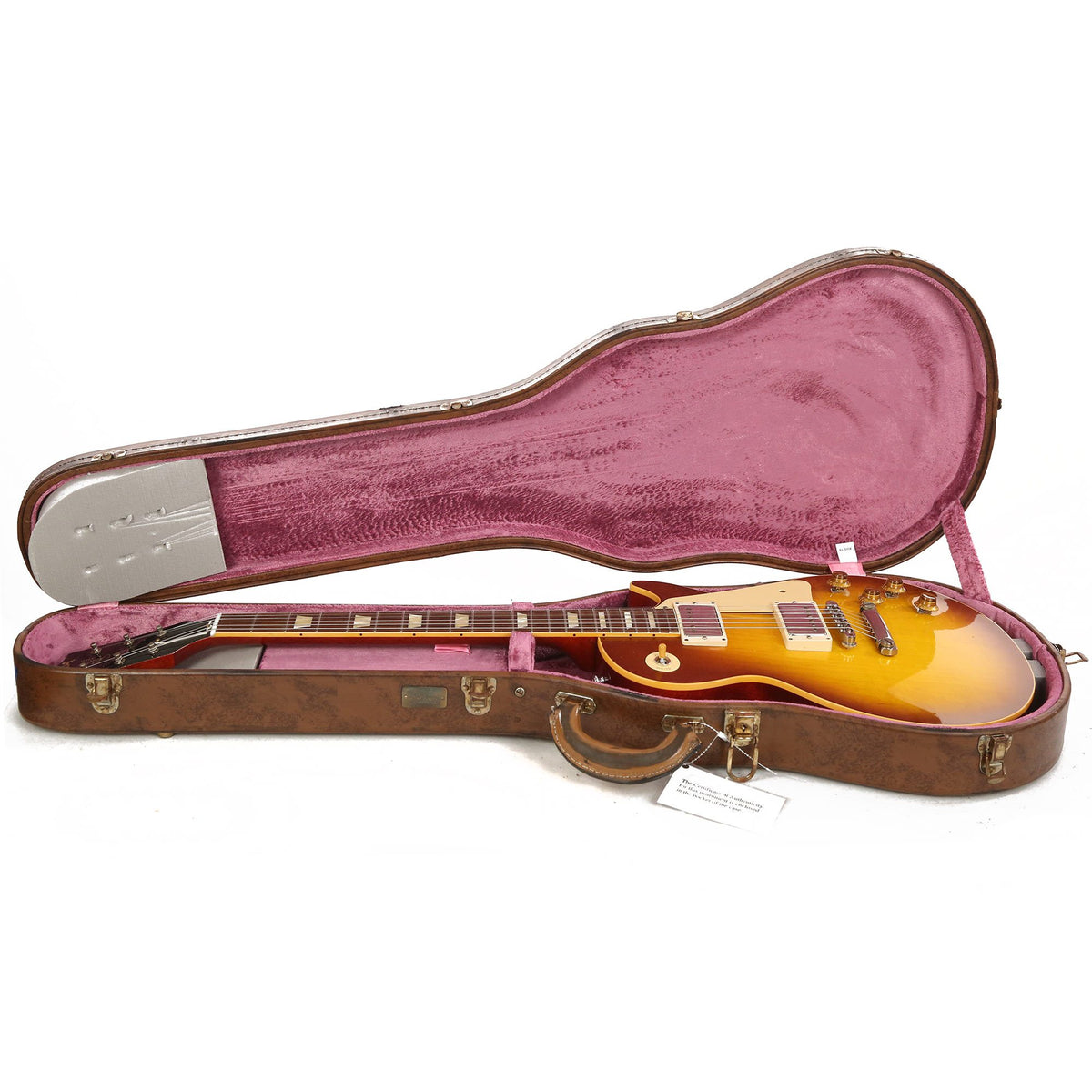Gibson Custom Shop 1958 Les Paul Reissue Aged Iced Tea Made 2 Measure 2019 — 8