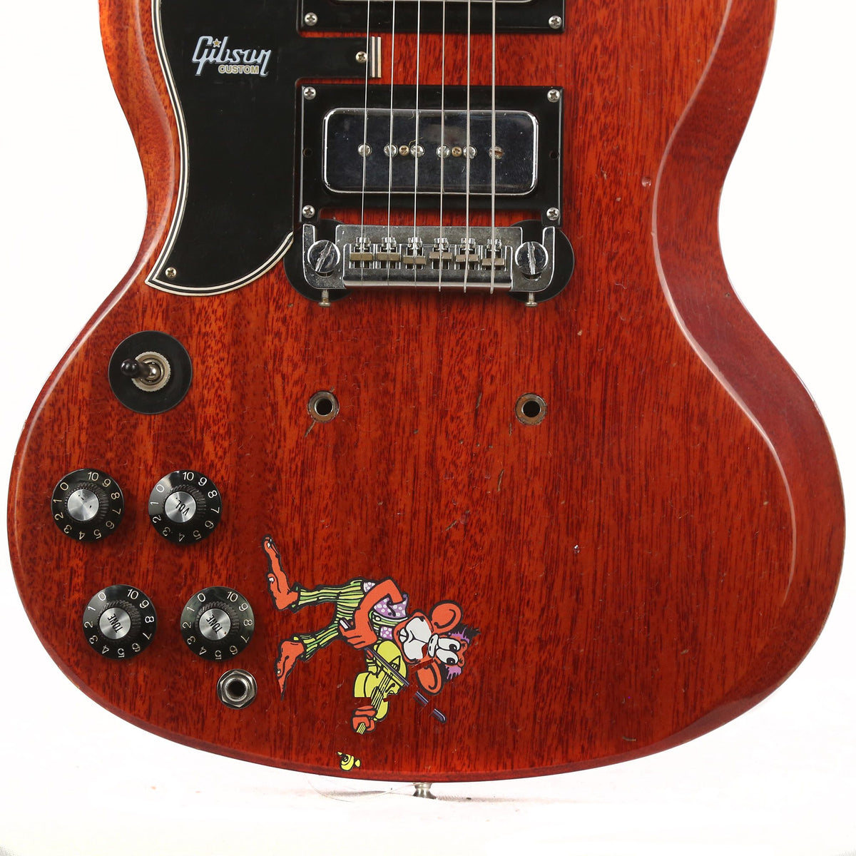 Gibson Custom Shop Tony Iommi Monkey 1964 SG Special Replica Left-Handed Aged and Signed  Used — 8