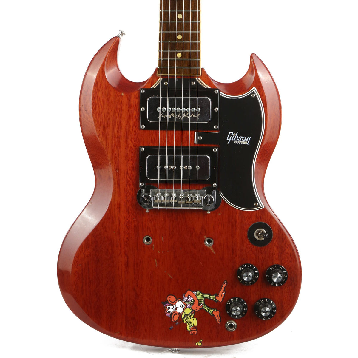 Gibson Custom Shop Tony Iommi Monkey 1964 SG Special Replica Aged and Signed — 1
