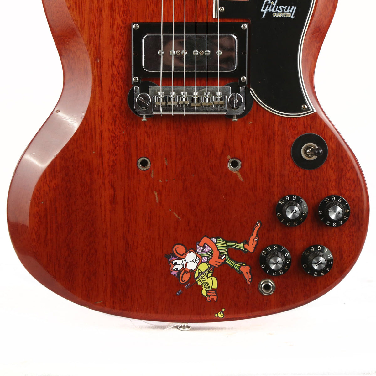 Gibson Custom Shop Tony Iommi Monkey 1964 SG Special Replica Aged and Signed — 6