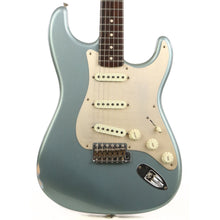 Fender Custom Shop Fat '50s Stratocaster Masterbuilt Dennis Galuszka Brazilian Rosewood Neck Aged Blue Ice Metallic