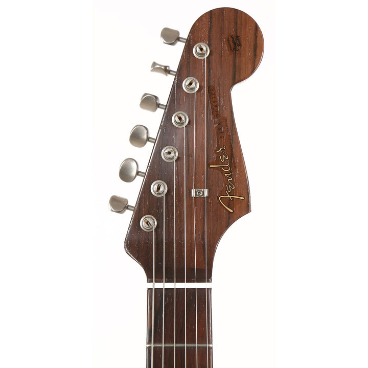 Fender Custom Shop Fat '50s Stratocaster Masterbuilt Dennis Galuszka Brazilian Rosewood Neck Aged Blue Ice Metallic