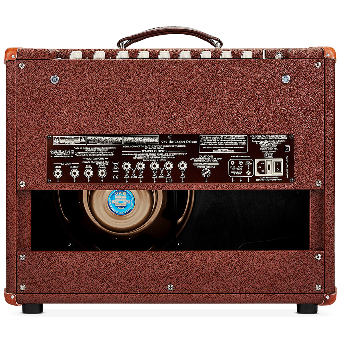 Victory VC35C The Copper Deluxe Combo Guitar Amplifier Used — 3