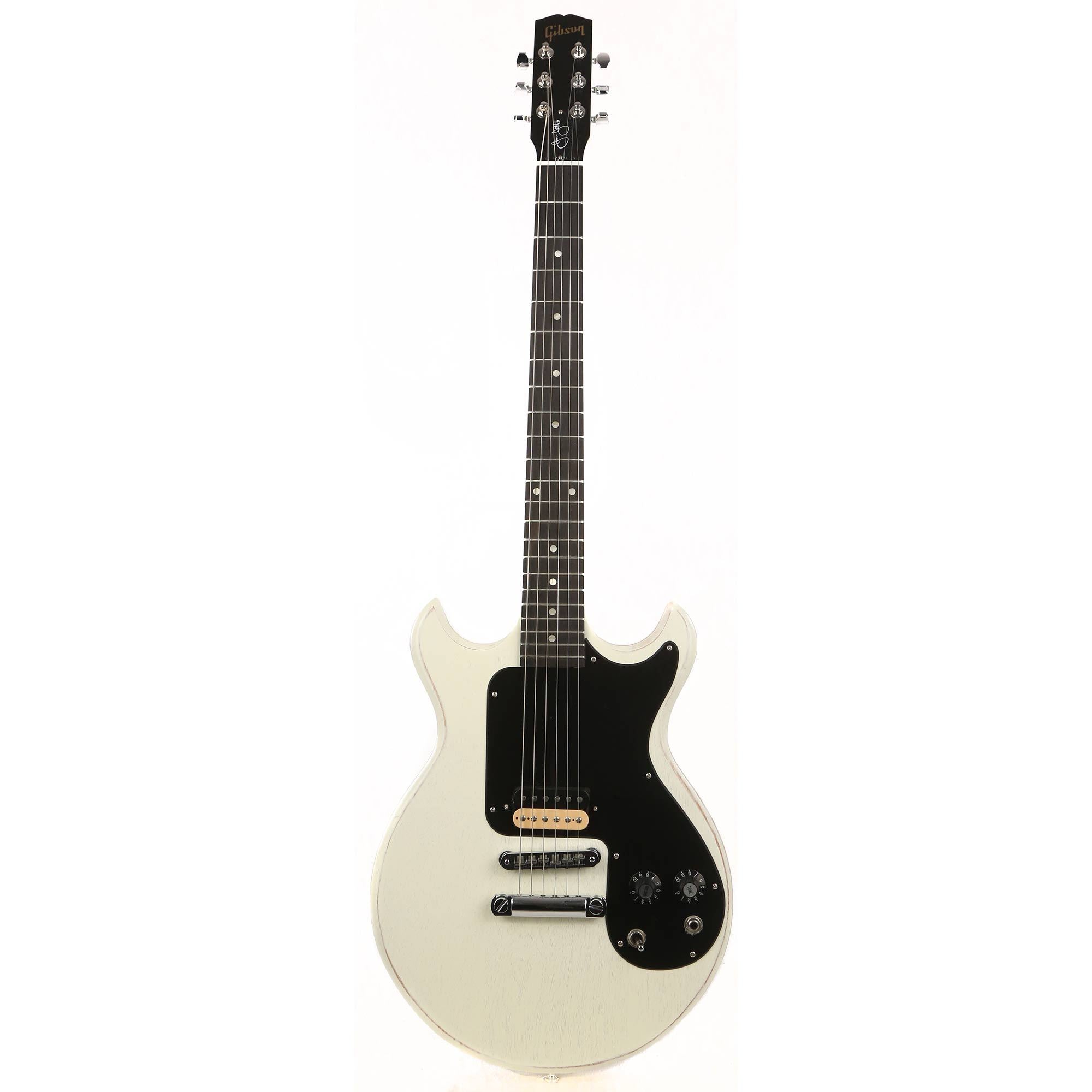 Gibson Joan Jett Signature Melody Maker Worn White | The Music Zoo