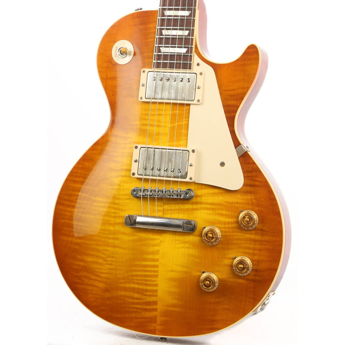 Gibson Custom Shop 1958 Les Paul Reissue Sunrise Tea Burst 2013 — 6