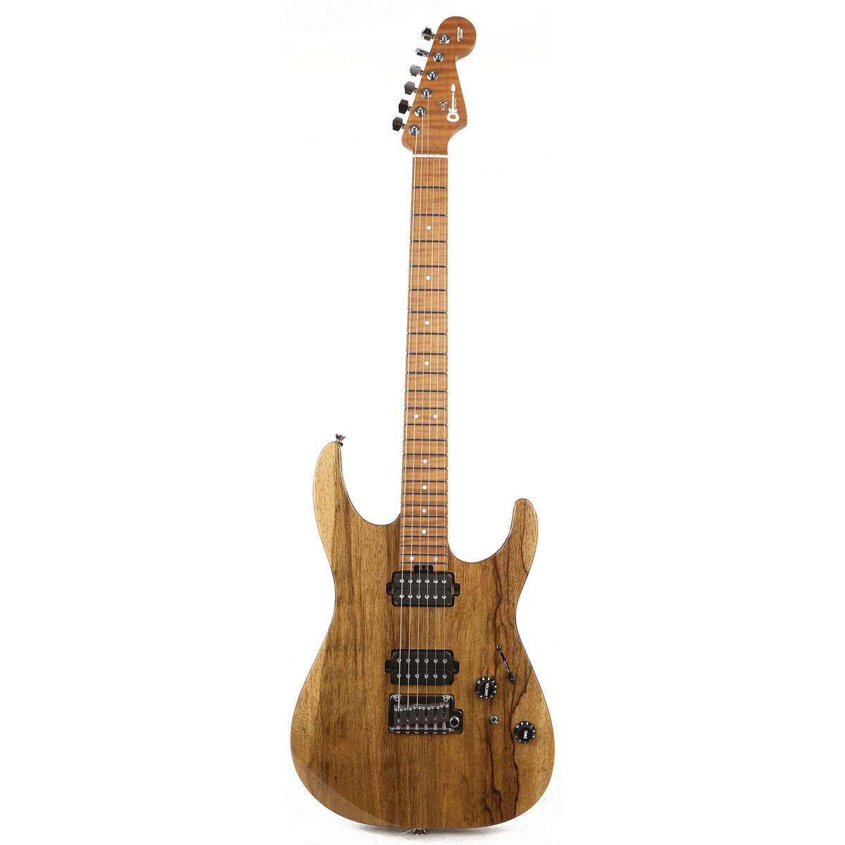 Charvel Custom Shop Dinky DK24 Black Korina Masterbuilt Red Dave NAMM 2020 Display — 2