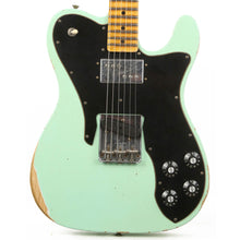 Fender Custom Shop 1972 Telecaster Custom Thinline Reissue NAMM 2020 Display Relic Faded Aged Surf Green