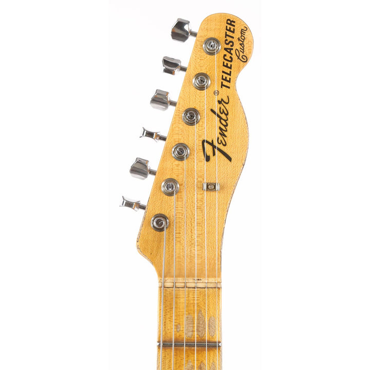 Fender Custom Shop 1972 Telecaster Custom Thinline Reissue NAMM 2020 Display Relic Faded Aged Surf Green