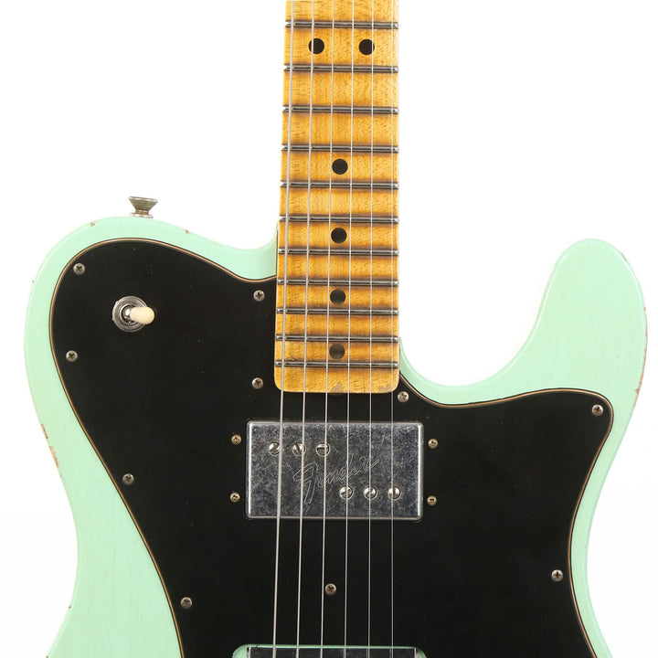 Fender Custom Shop 1972 Telecaster Custom Thinline Reissue NAMM 2020 Display Relic Faded Aged Surf Green