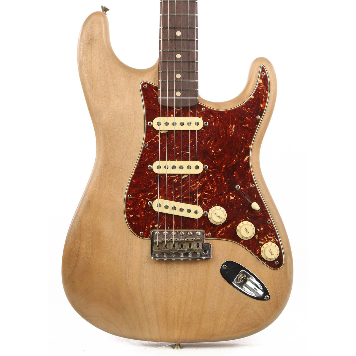 Fender Custom Shop No Finish Stratocaster 2020 NAMM Display Masterbuilt Greg Fessler — 1