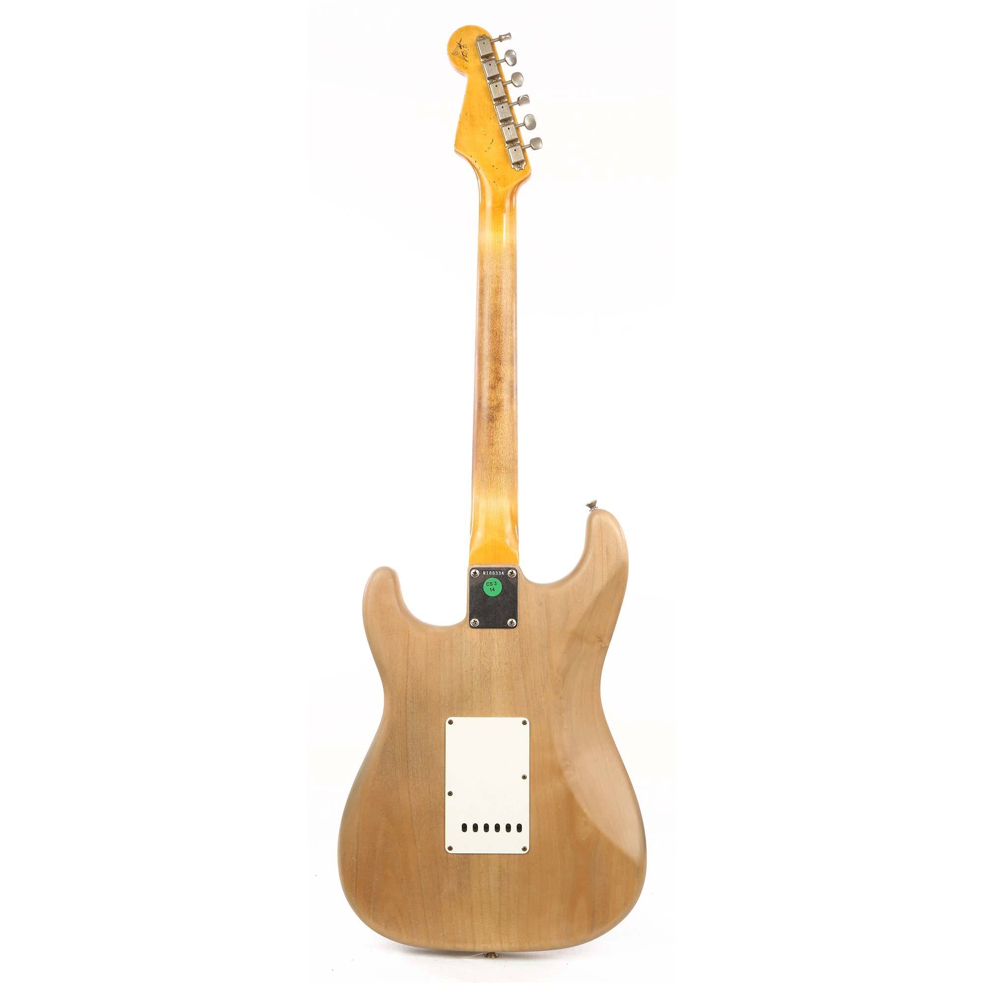 Fender Custom Shop No Finish Stratocaster 2020 NAMM Display