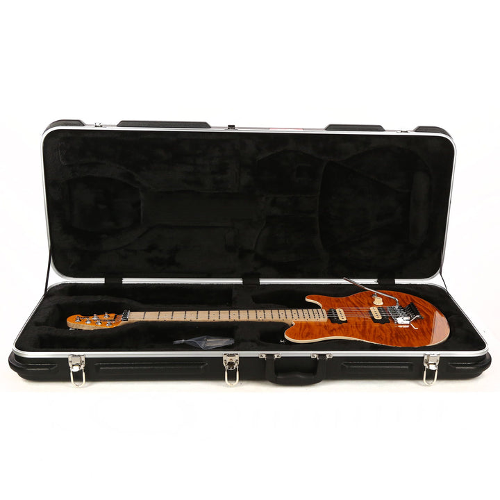 Ernie Ball Music Man Axis Floyd Transparent Gold Quilt Top 2019