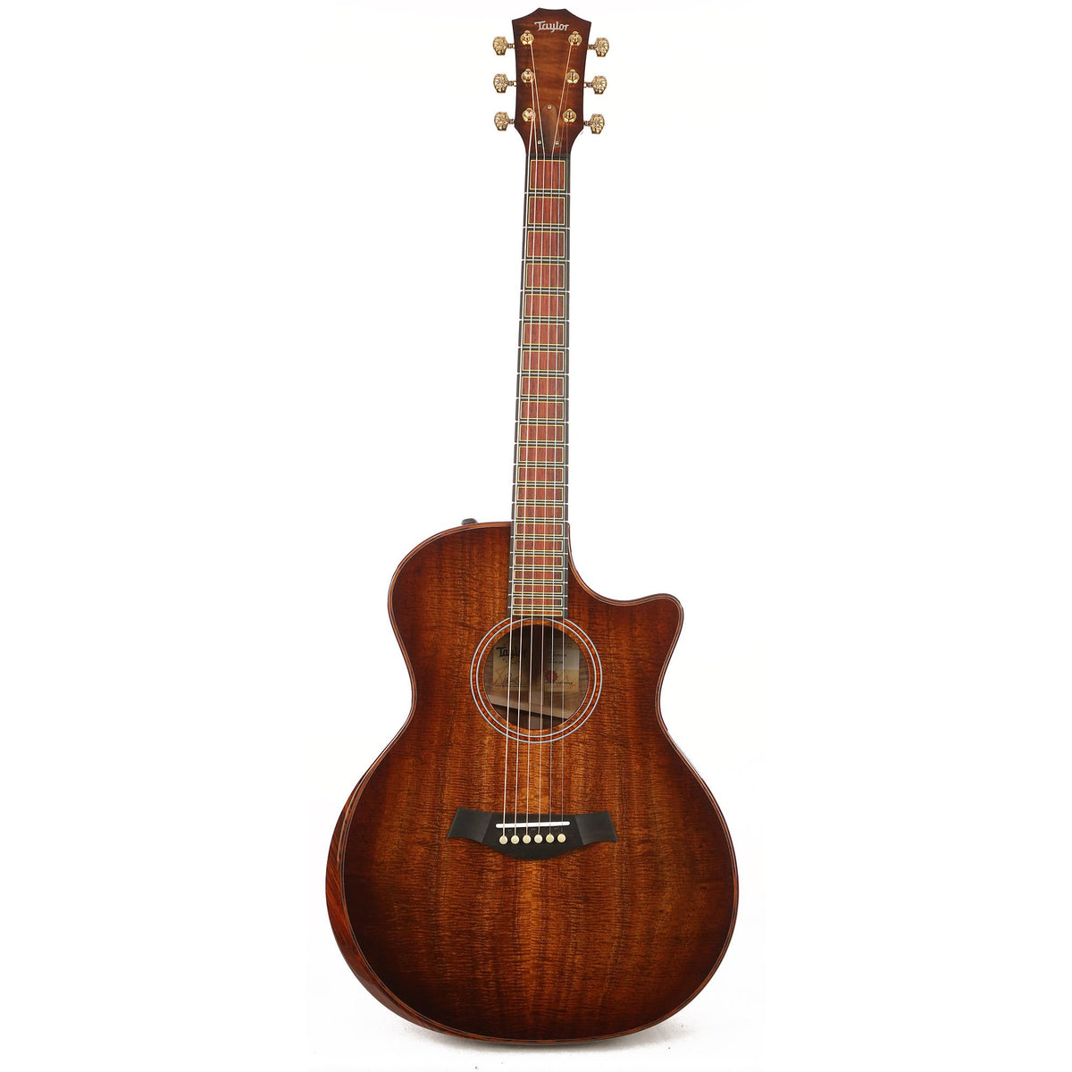 Taylor Custom Shop Grand Auditorium Master Grade Hawaiian Koa NAMM 2020 Display Guitar — 2