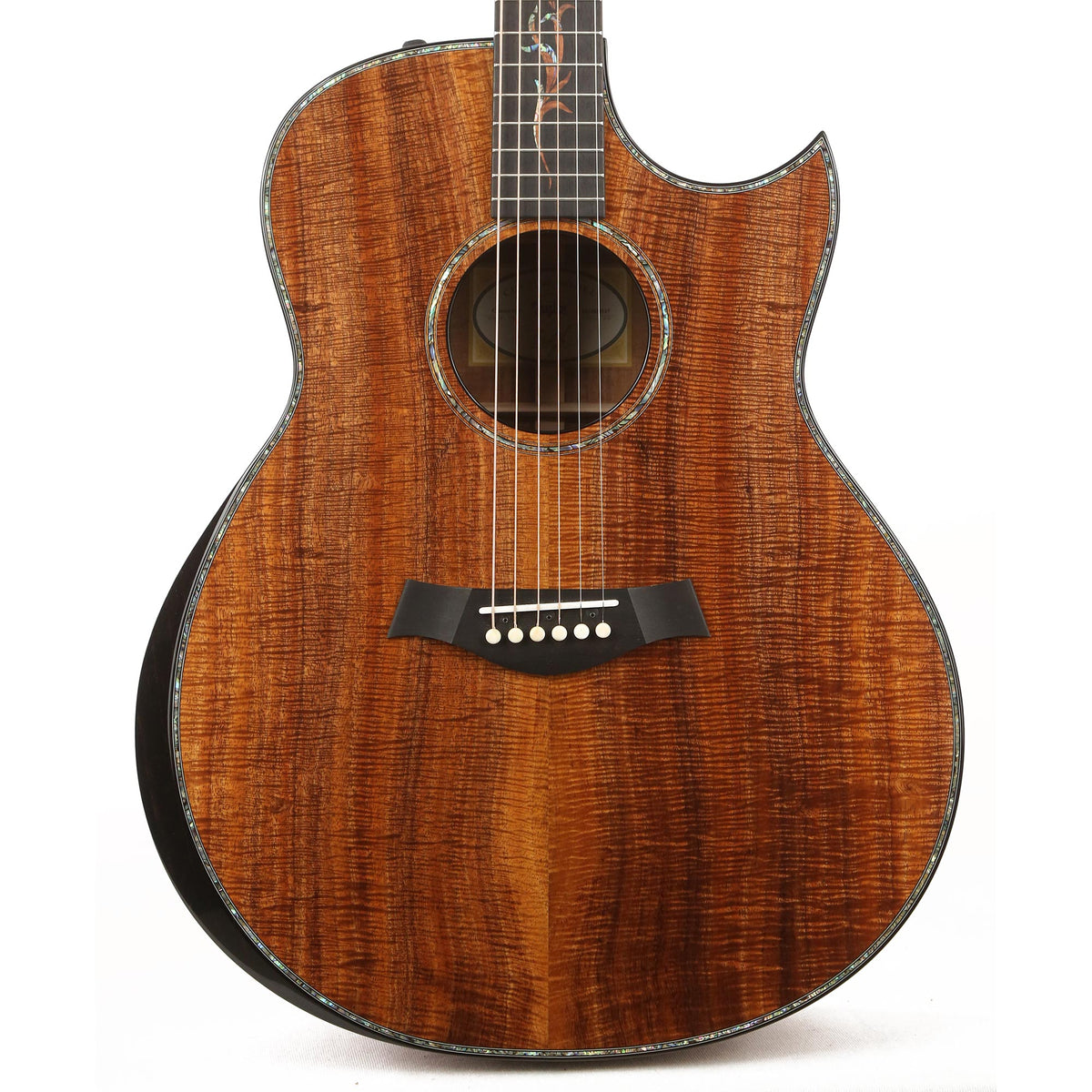 Taylor Custom Shop Grand Orchestra Master Grade Hawaiian Koa NAMM 2020 Display Guitar — 1