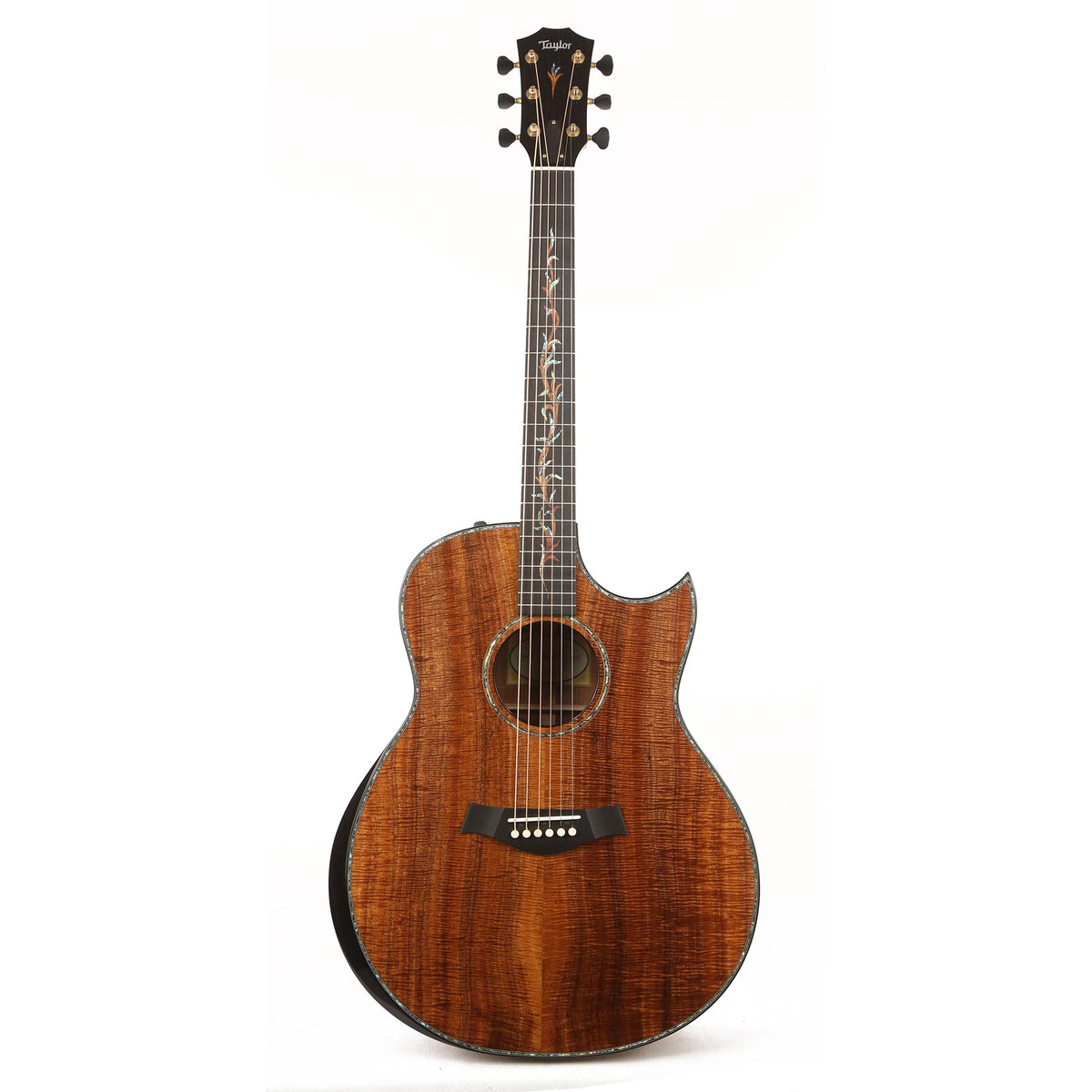 Taylor Custom Shop Grand Orchestra Master Grade Hawaiian Koa NAMM 2020 Display Guitar — 2