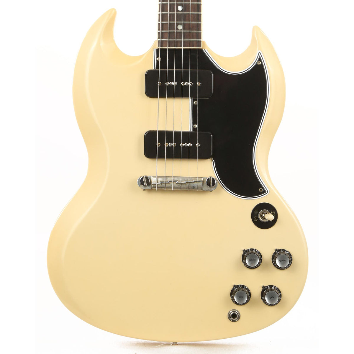 Gibson Custom Shop 1963 SG Special Reissue VOS Classic White 2020 NAMM Display Guitar — 1