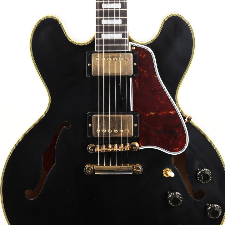 Gibson Custom Shop 1959 ES-355 Reissue Stopbar VOS Ebony Guitar