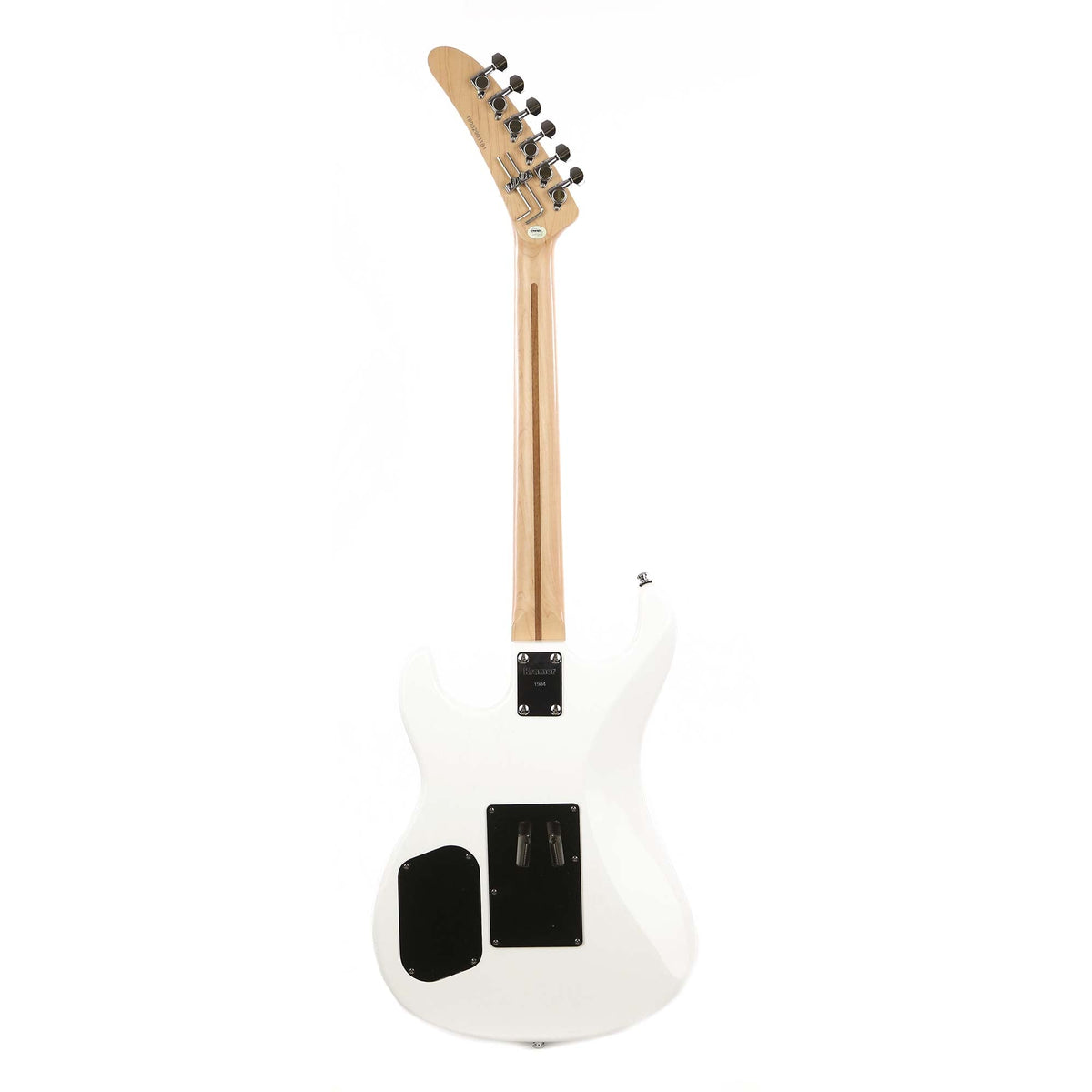 Kramer The 84 NAMM 2020 Display Guitar Bo Pittman Art Black and White 3D Spiral — 3