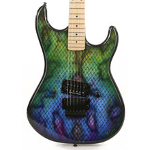 Kramer Baretta NAMM 2020 Display Guitar Chris Stemmer Green Blue Snakeskin Fade