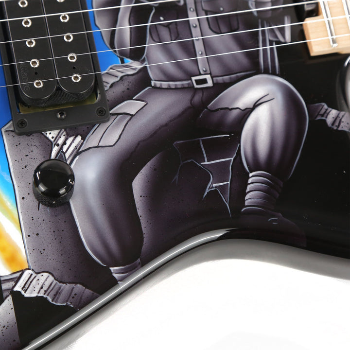 Jackson Custom Shop Limited Edition Signature Adrian Smith 2 Minutes To Midnight Handpainted San Dimas