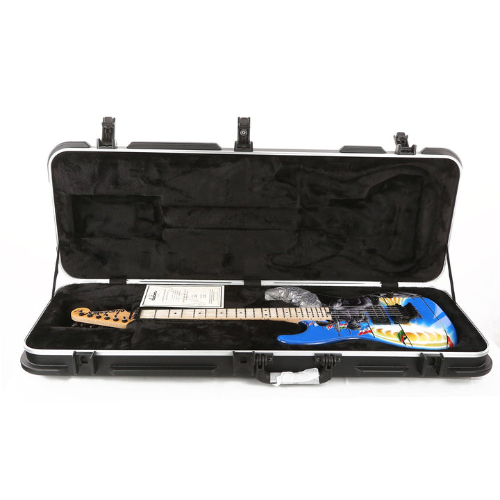 Jackson Custom Shop Limited Edition Signature Adrian Smith 2 Minutes To Midnight Handpainted San Dimas