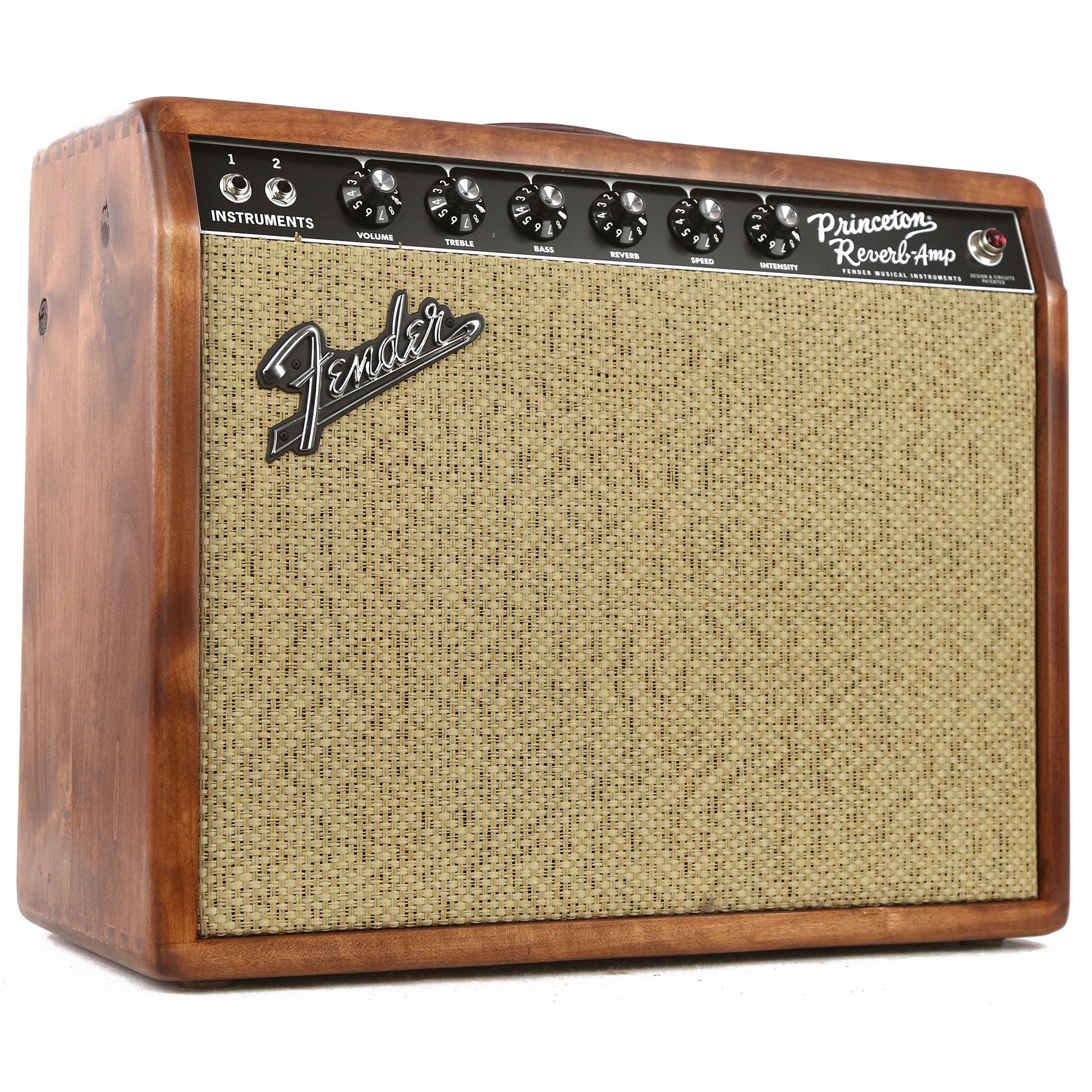 Fender Limited Edition '65 Princeton Reverb Combo Amp Knotty Pine