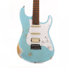 Jackson Custom Shop Limited Edition Signature Misha Mansoor So-Cal HSS 2PT Heavy Relic Daphne Blue