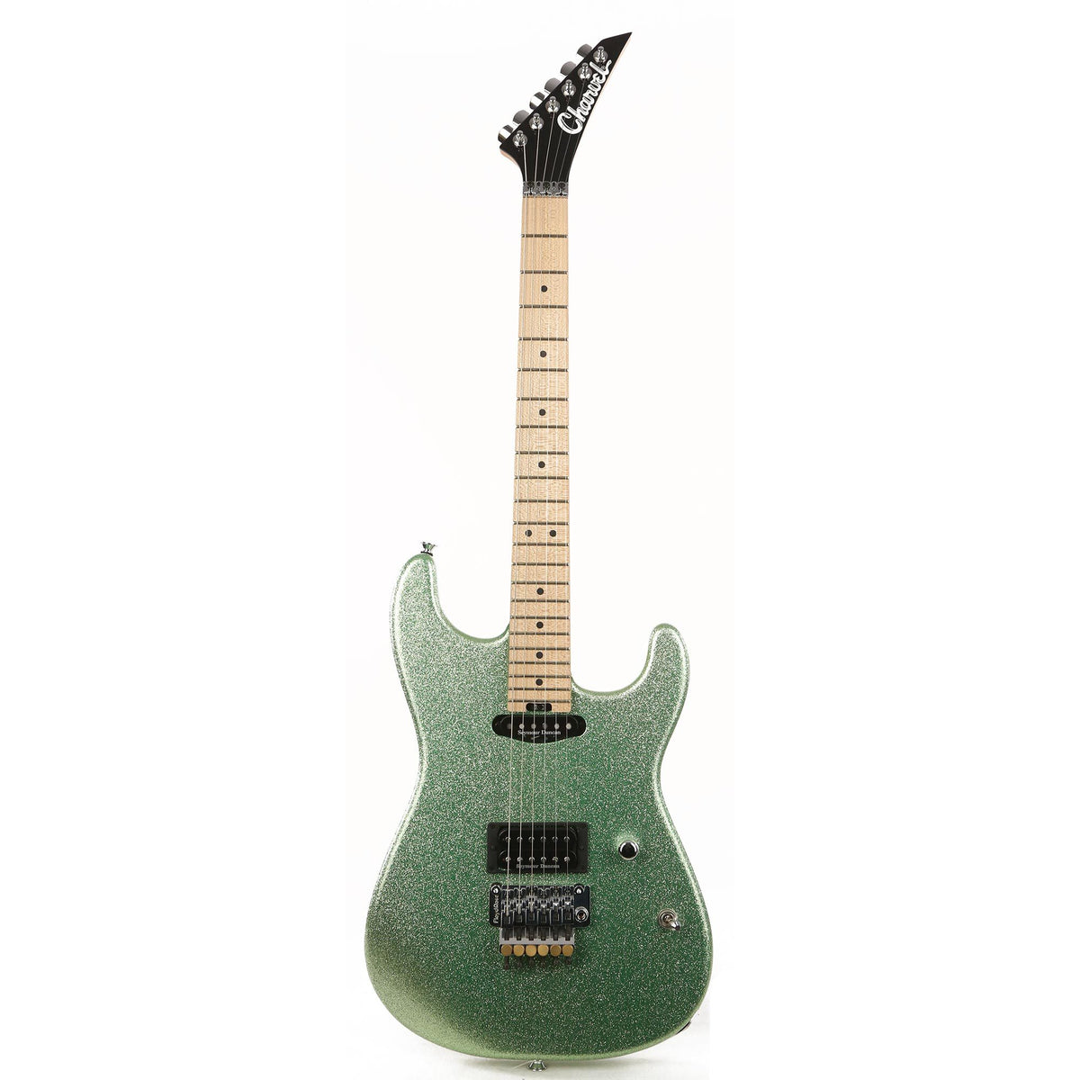 Charvel Custom Shop San Dimas HS Emerald Green Flake 2020 NAMM Display — 2