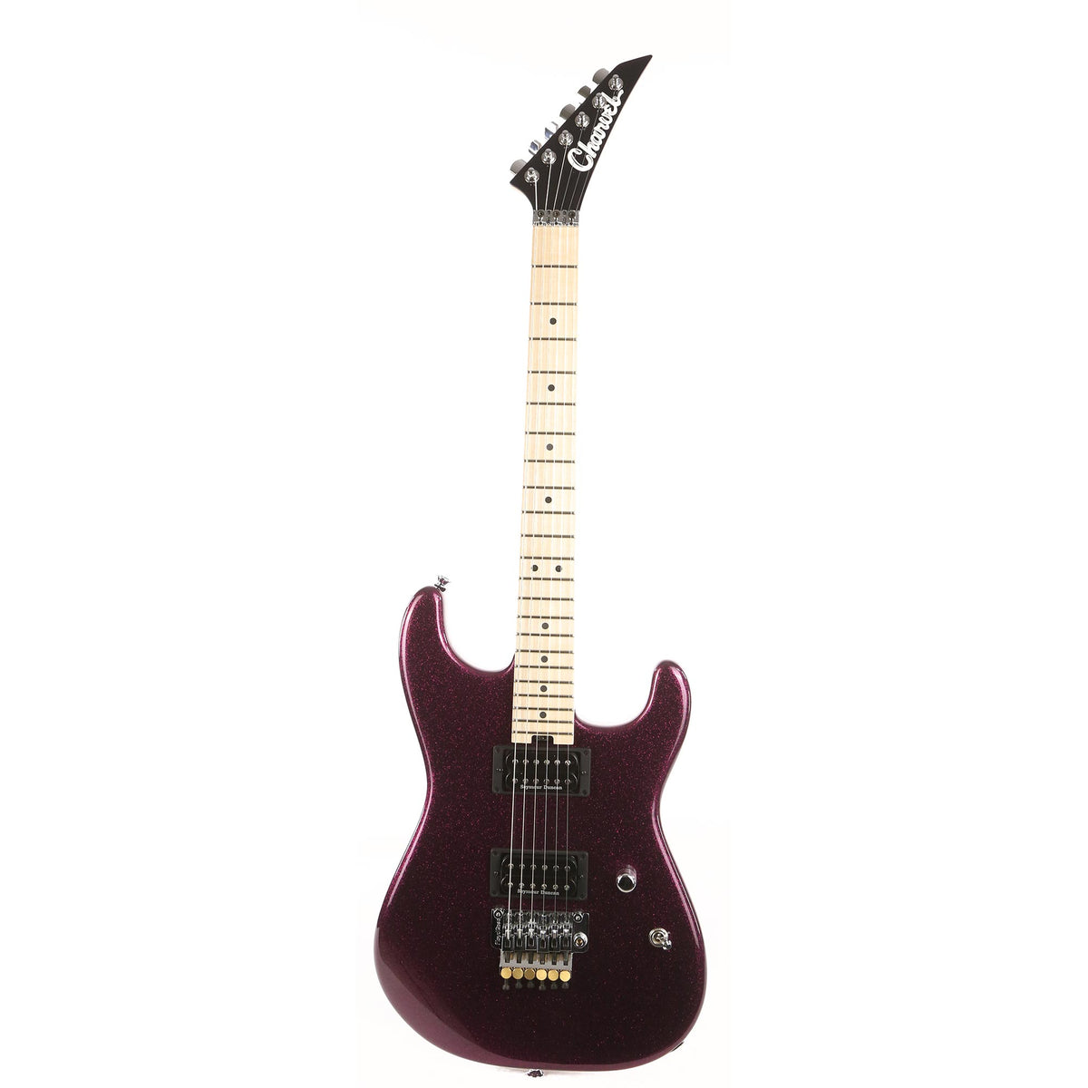 Charvel Custom Shop San Dimas Deep Burgundy Fat Flake Finish — 2