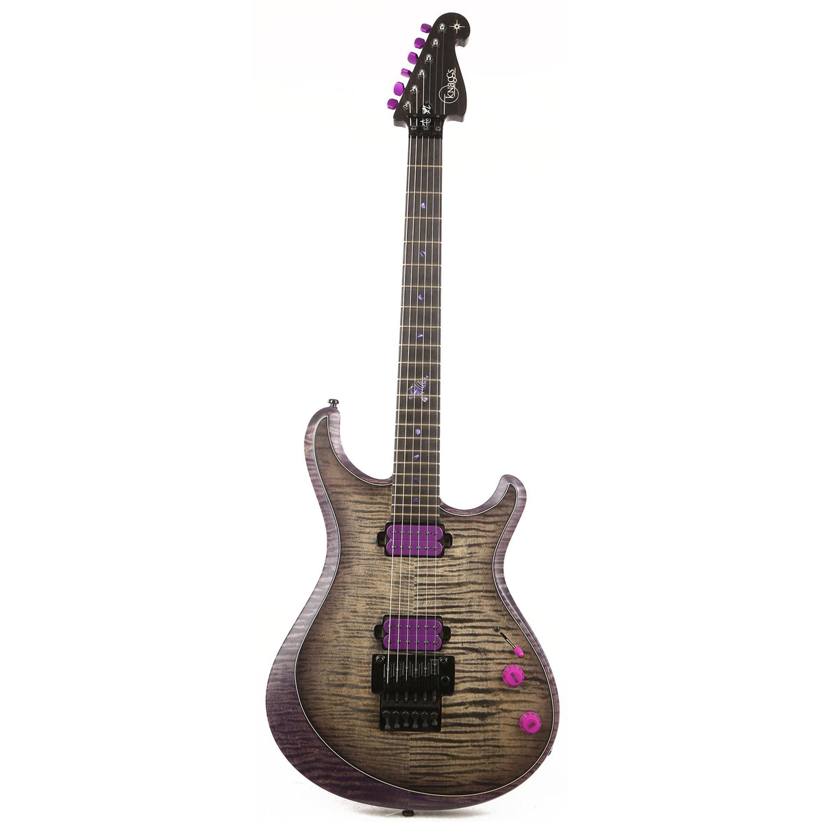 Knaggs Severn X Tier 2 SS/XF Charcoal and Purple — 2