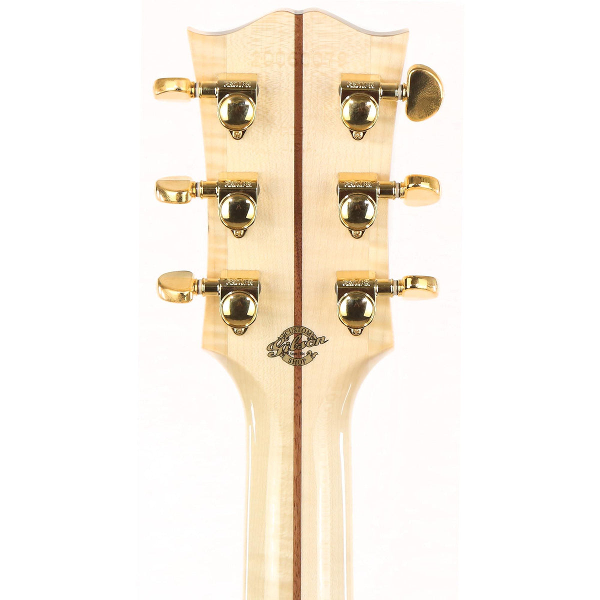 Gibson SJ-200 Acoustic-Electric Made 2 Measure Ebony Top Natural Back and Sides — 5