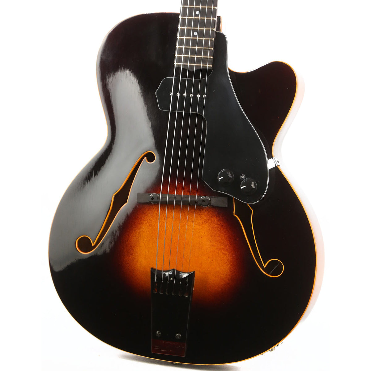 James R Baker Vintage Series Ted McCarty Tribute Archtop Sunburst — 6