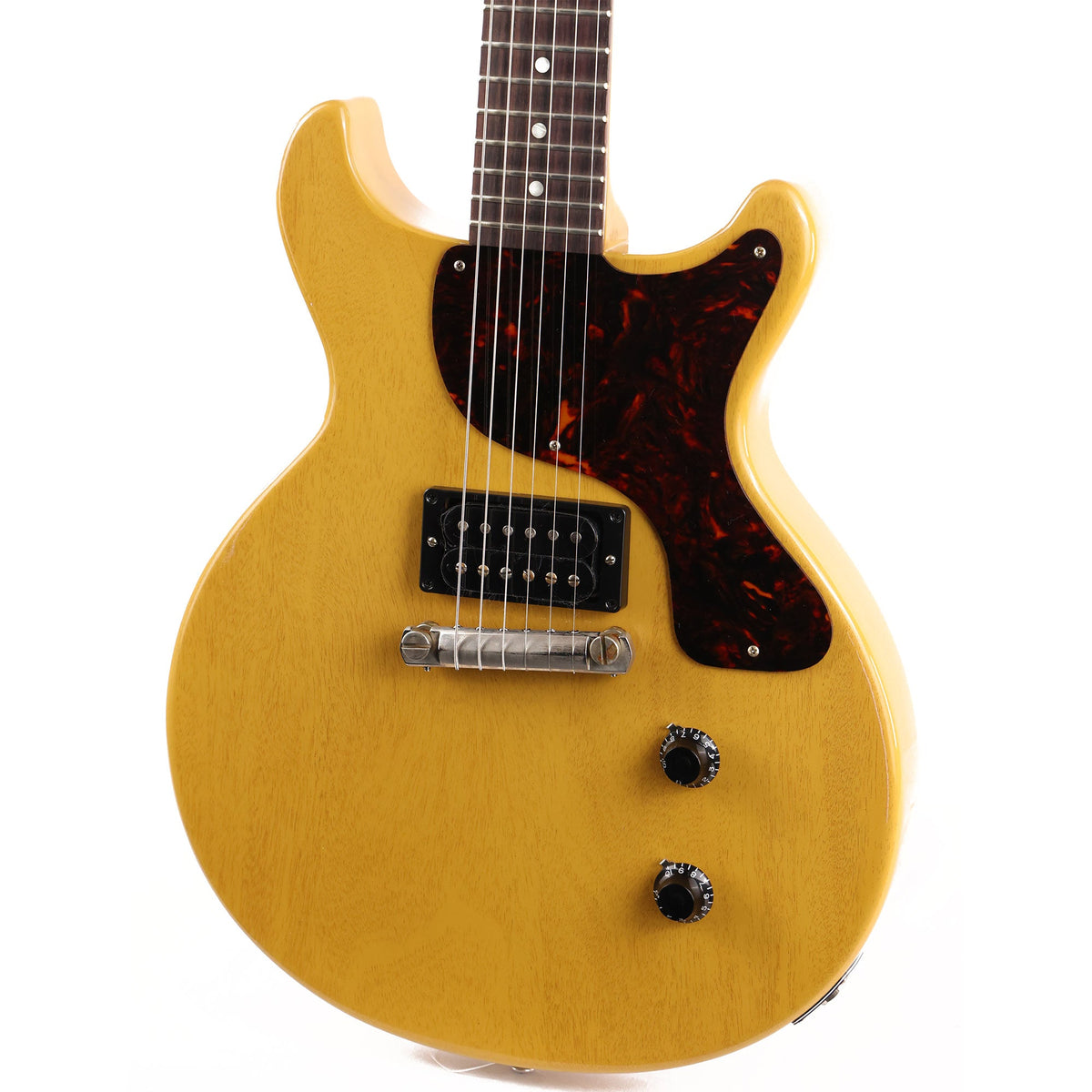 Gibson Custom Shop 1958 Les Paul Junior with Humbucker VOS TV Yellow Made 2 Measure — 7