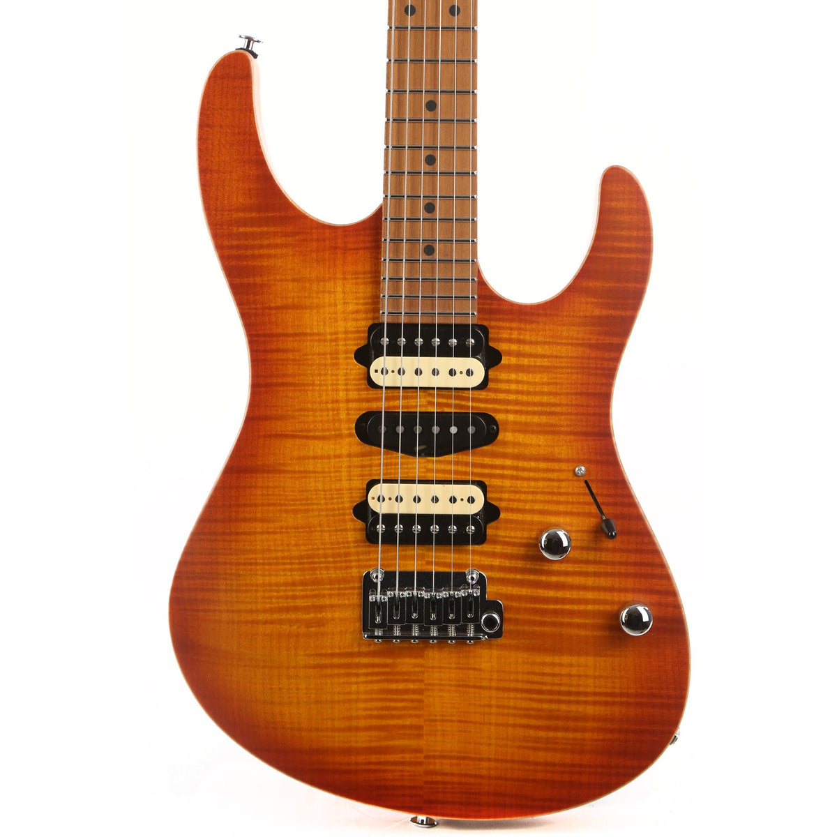 Suhr Modern Satin Flame Honey Burst 2020 Limited Edition — 1