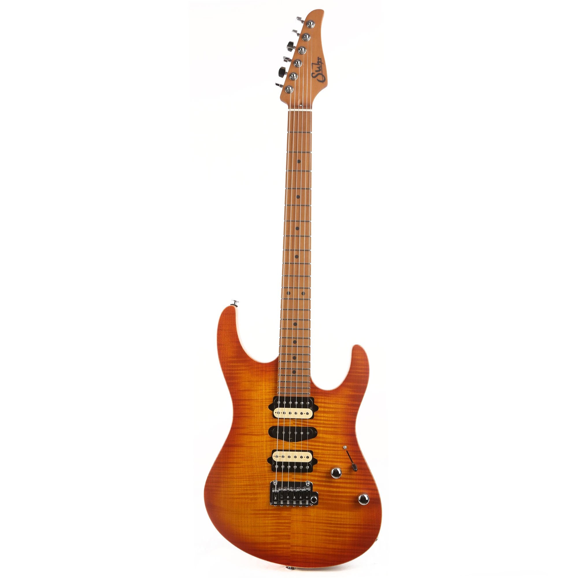 Suhr Modern Satin Flame Honey Burst 2020 Limited Edition | The