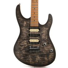 Suhr Modern Satin Flame Trans Charcoal Burst 2020 Limited Edition