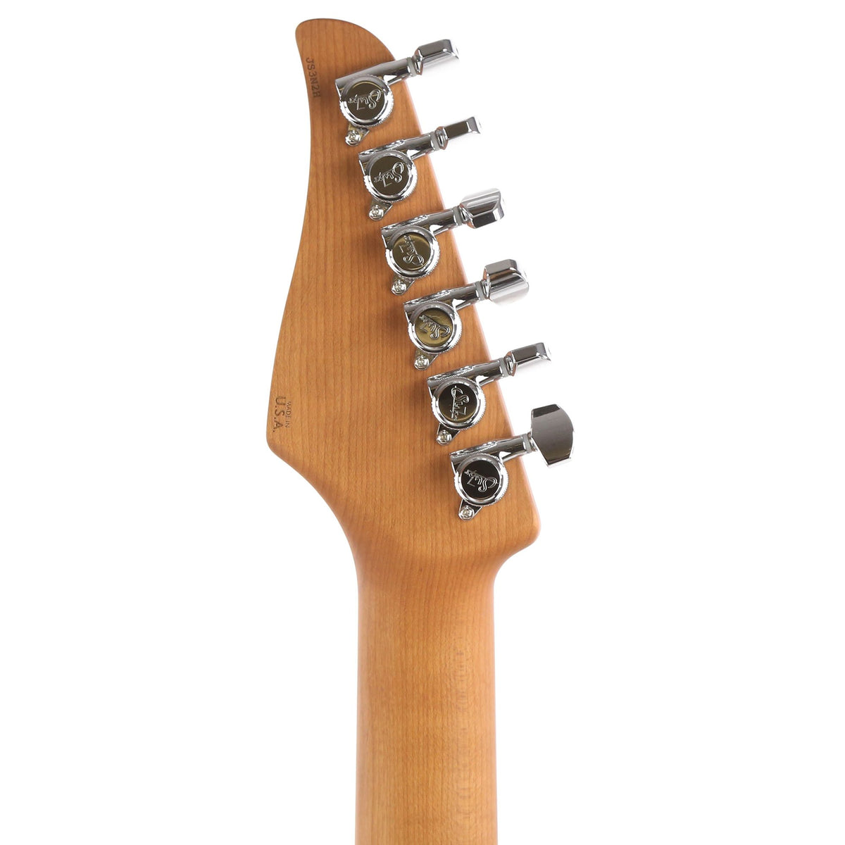 Suhr Modern Satin Flame Trans Charcoal Burst 2020 Limited Edition — 5
