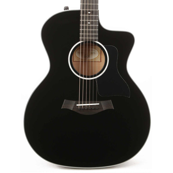 Taylor 214ce-BLK DLX Grand Auditorium Acoustic-Electric Black