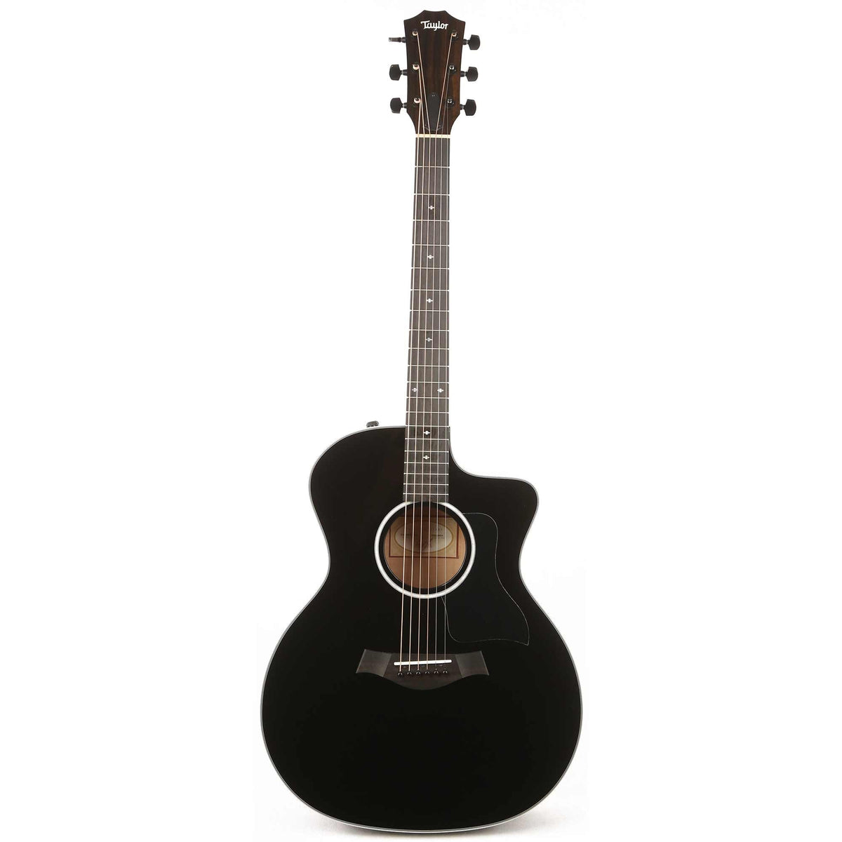 Taylor 214ce-BLK DLX Grand Auditorium Acoustic-Electric Black — 2