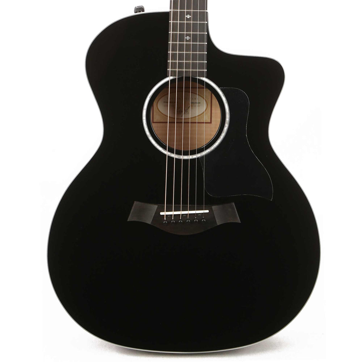 Taylor 214ce-BLK DLX Grand Auditorium  Acoustic-Electric Black — 1