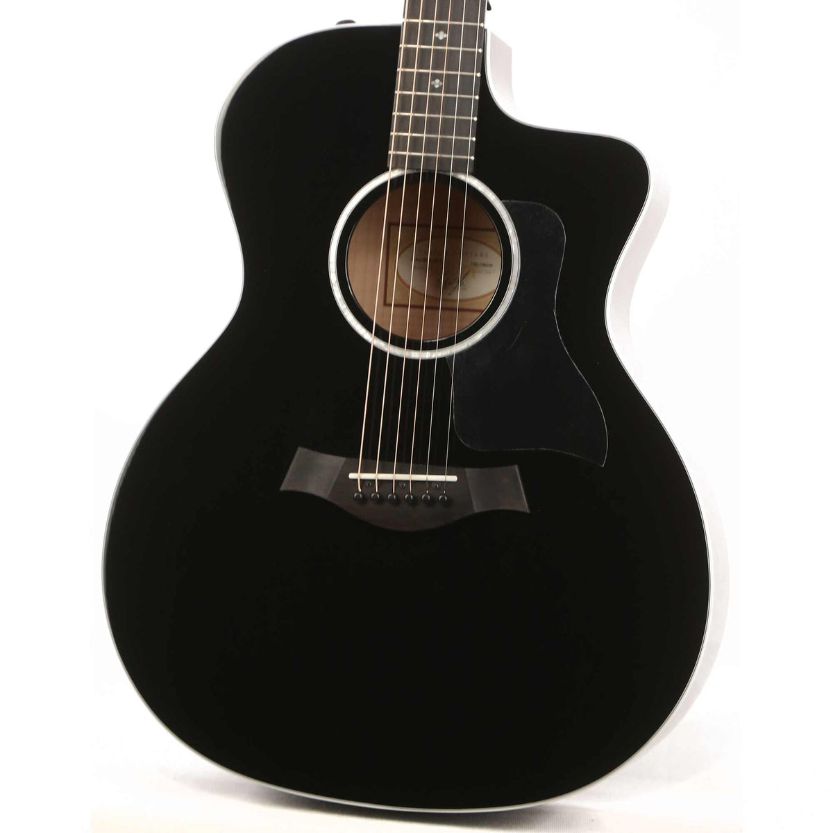 Taylor 214ce-BLK DLX Grand Auditorium  Acoustic-Electric Black — 5