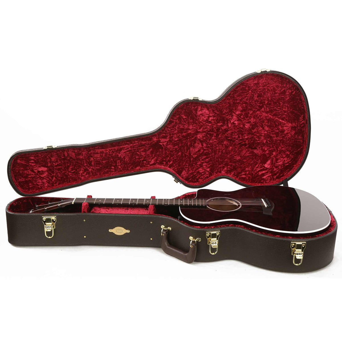 Taylor 214ce-BLK DLX Grand Auditorium  Acoustic-Electric Black — 7