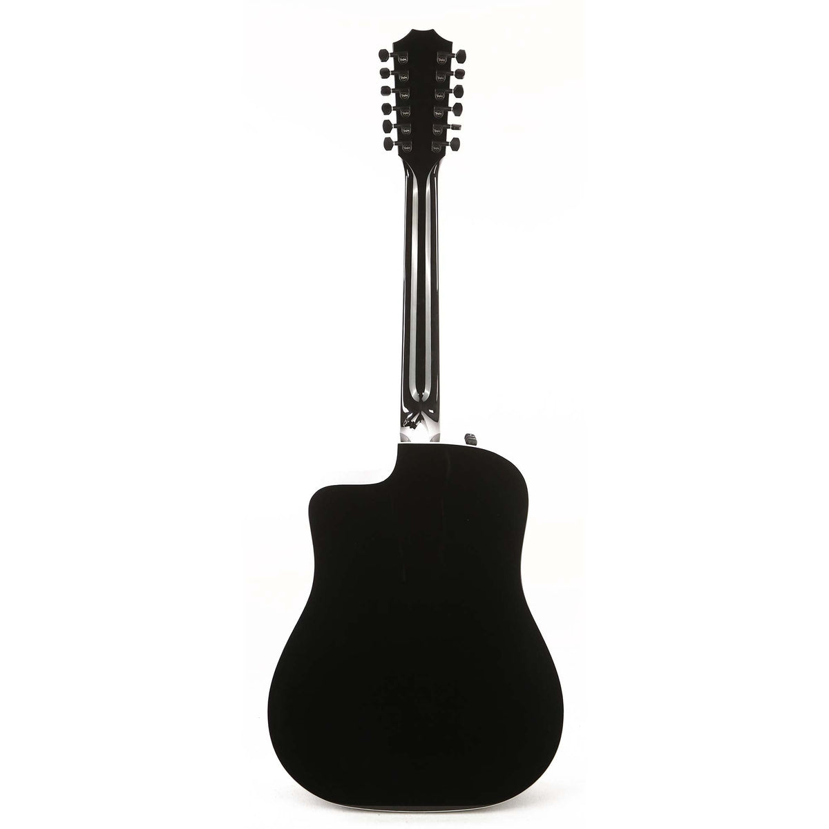 Taylor 250ce-BLK DLX Dreadnought Acoustic-Electric Black — 3