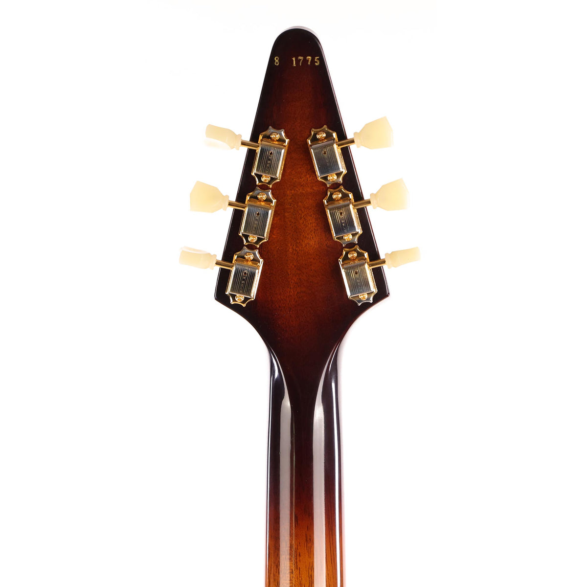 Gibson Custom Shop '58 Flying V Made 2 Measure Triple Humbucker Tobacco Sunburst — 5