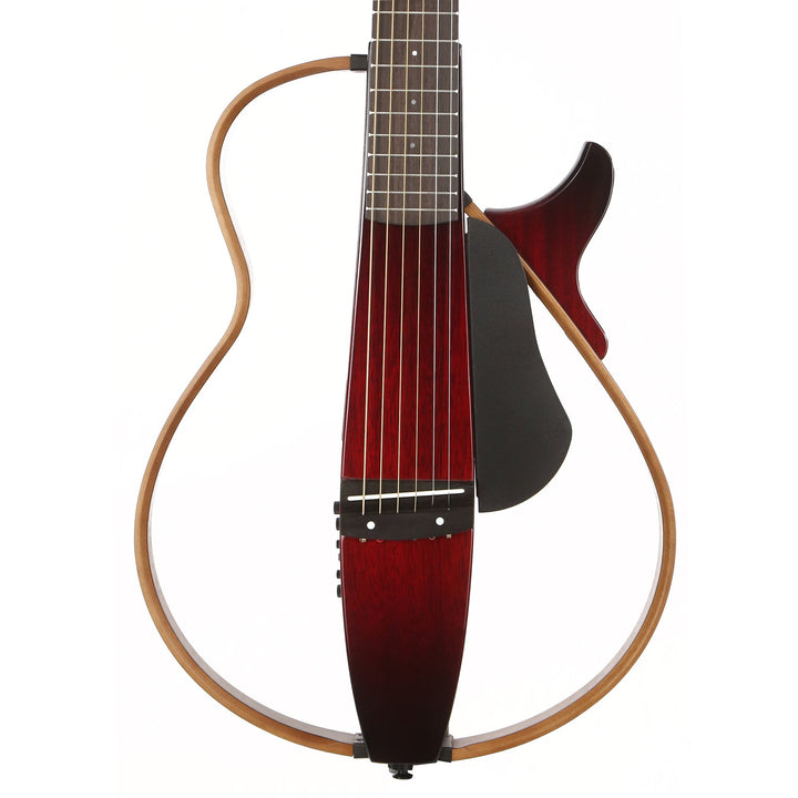 Yamaha Silent Guitar SLG200S Steel String Crimson Red Burst