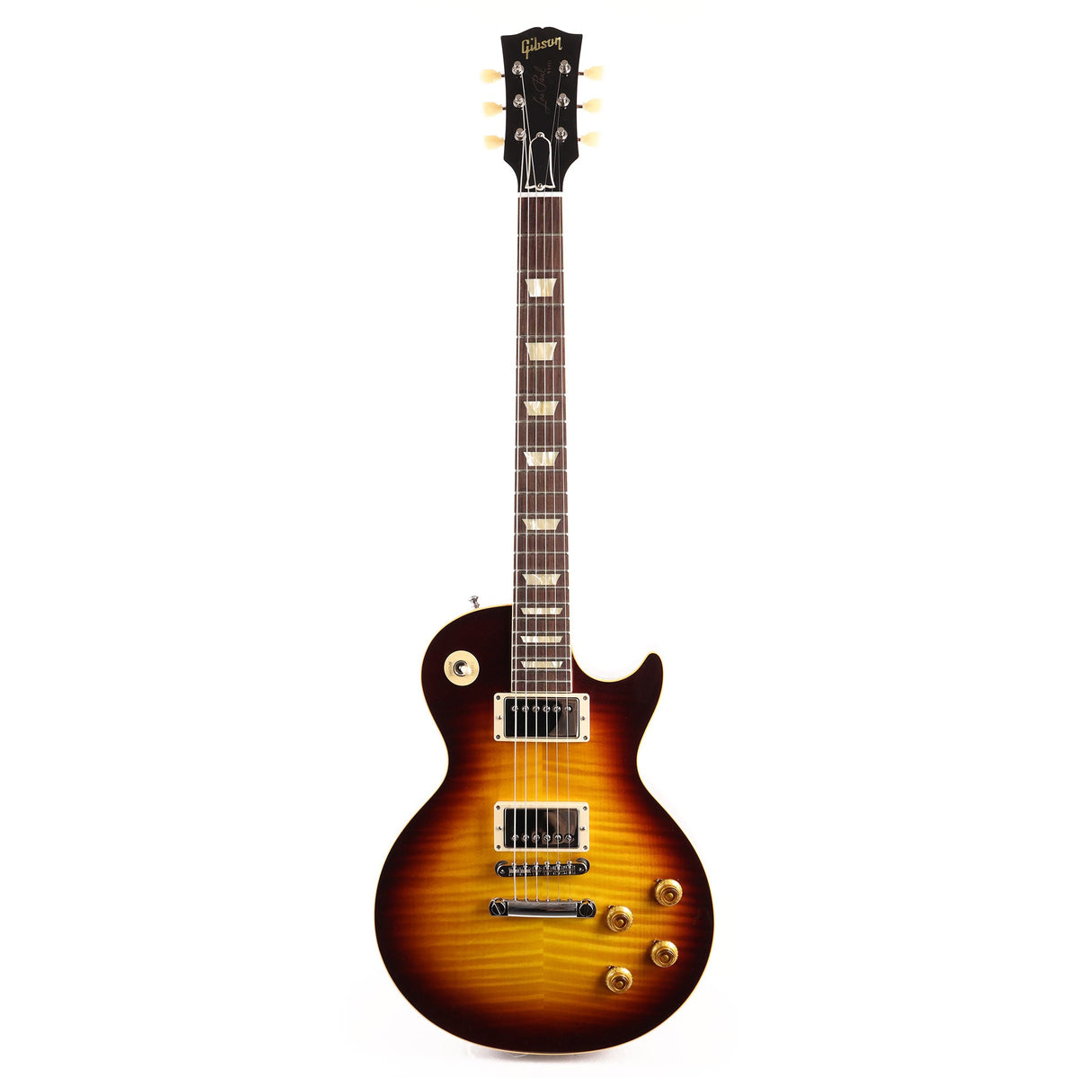 Gibson Custom Shop 1959 Les Paul Reissue Gloss Brock Burst Made 2 Measure — 2
