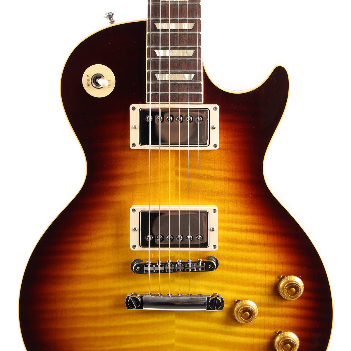 Gibson Custom Shop 1959 Les Paul Reissue Gloss Brock Burst Made 2 Measure — 6
