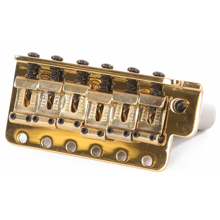 Fender Vintage Style Left-Handed Stratocaster Bridge Assembly Gold